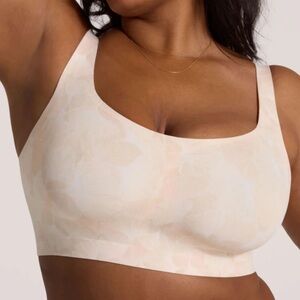 NWOT Evelyn and Bobbie Bobbie Scoop Bra in Champagne Ginkgo -Size XS NEW &